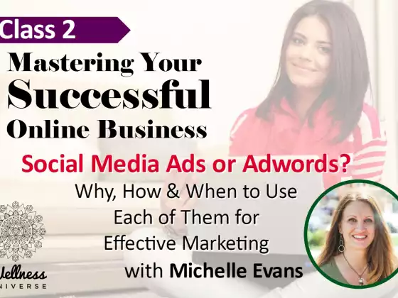Social Media Ads or Adwords? with Michelle Evans