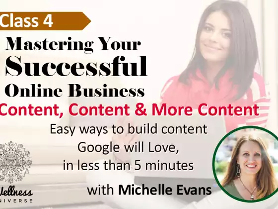 Content, Content & More Content with Michelle Evans