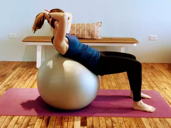 Pilates on the Ball Intro Class
