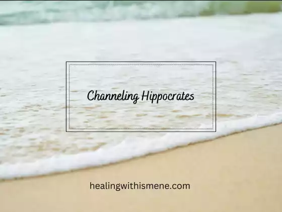 Channeling Hippocrates - Our Body, Our Food, Our Life