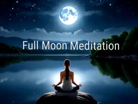 Full Harvest Super Moon Meditation 